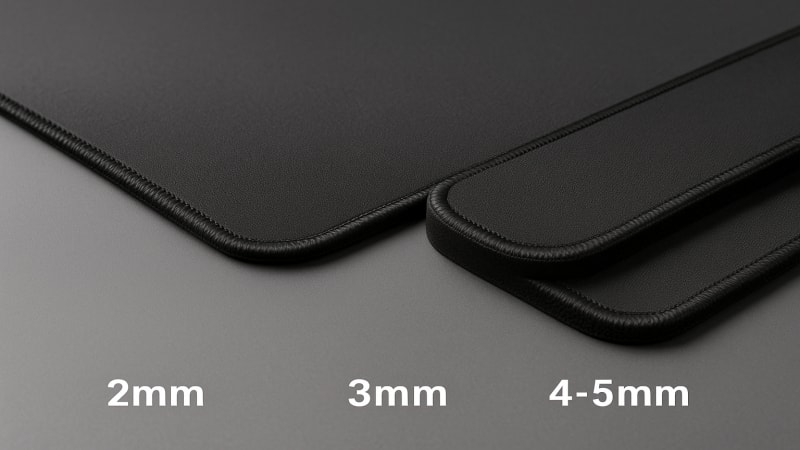 Mouse Pad Thickness Options