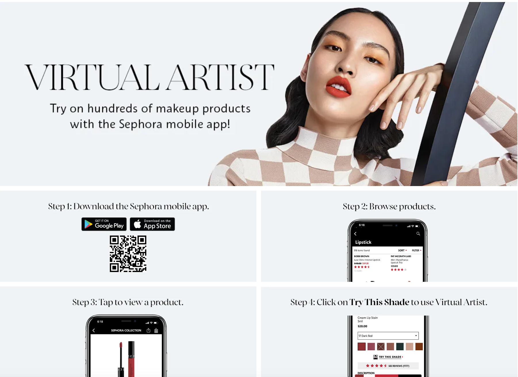 Sephora virtual artist