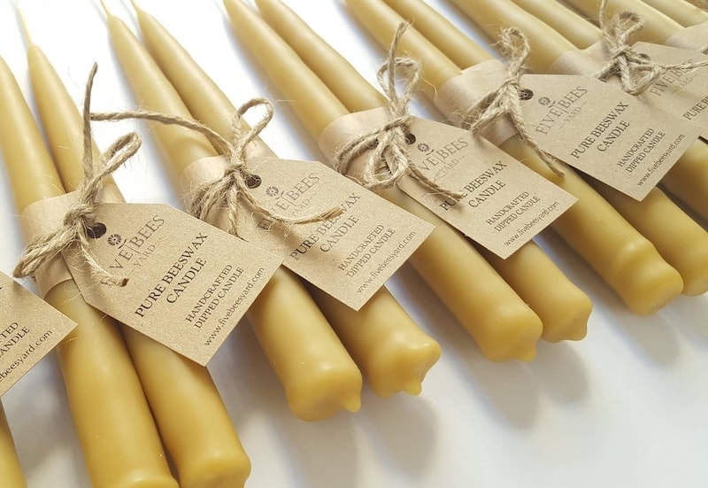 natural non toxic beeswax candles