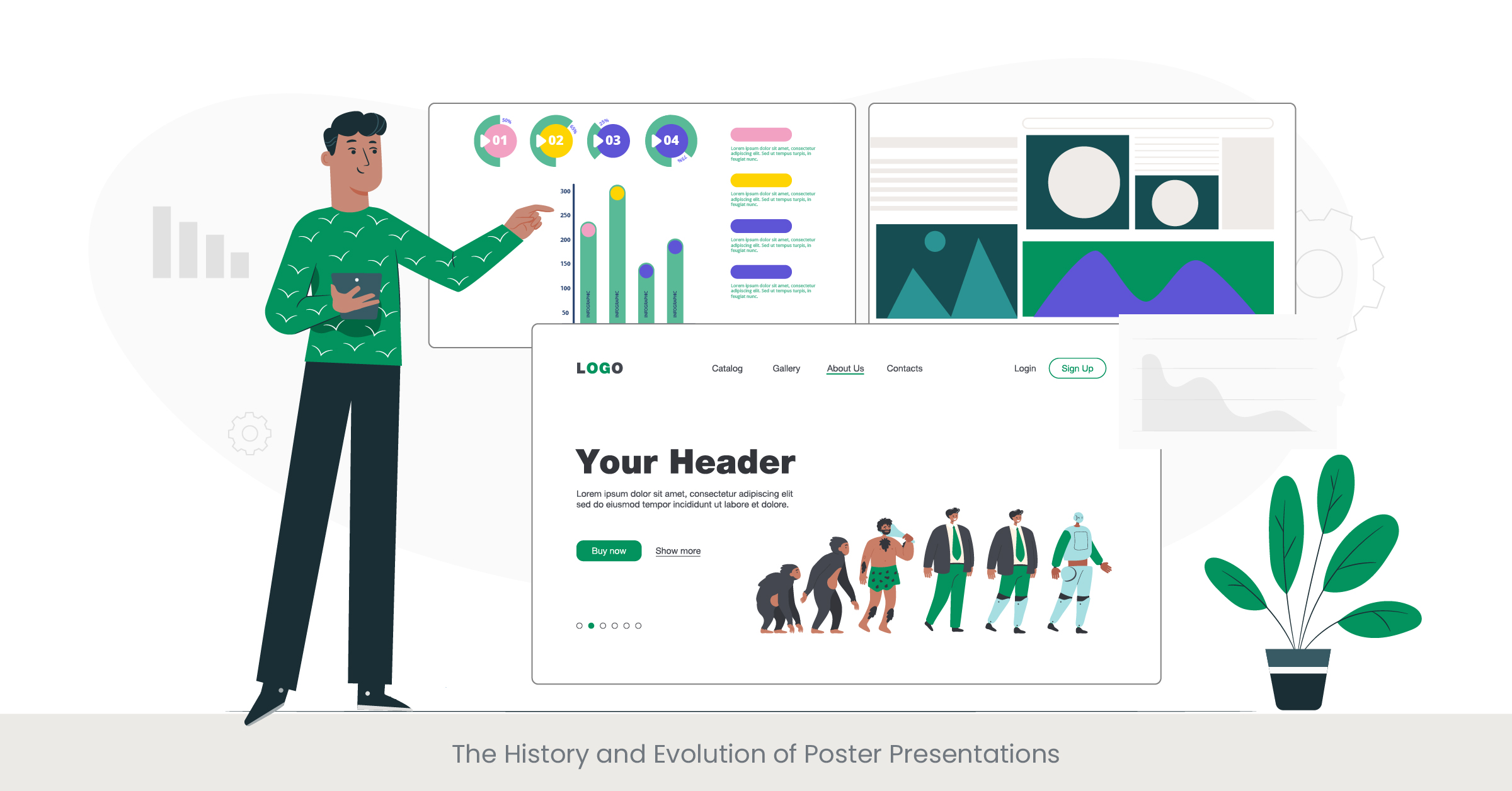 The History and Evolution of Poster Presentations