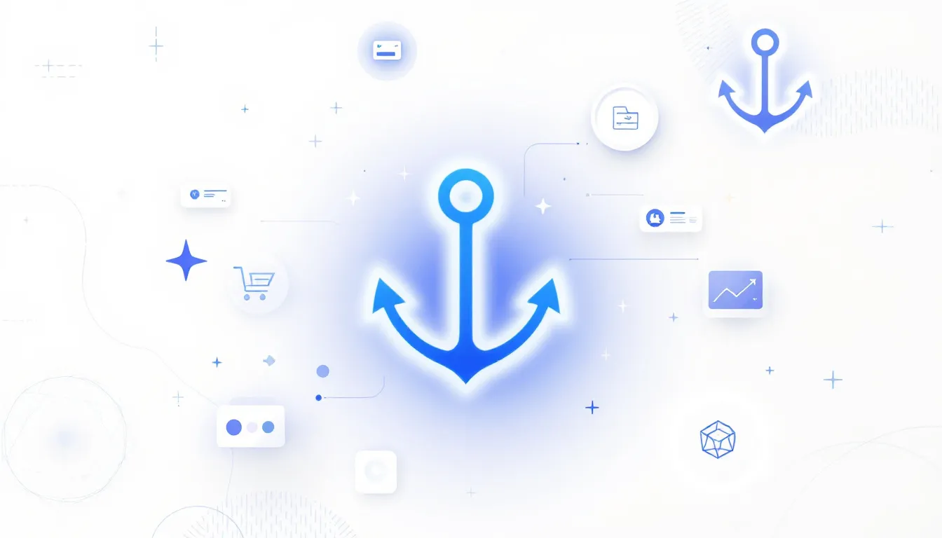 Best practices for implementing anchor links in web design, with a focus on user experience.