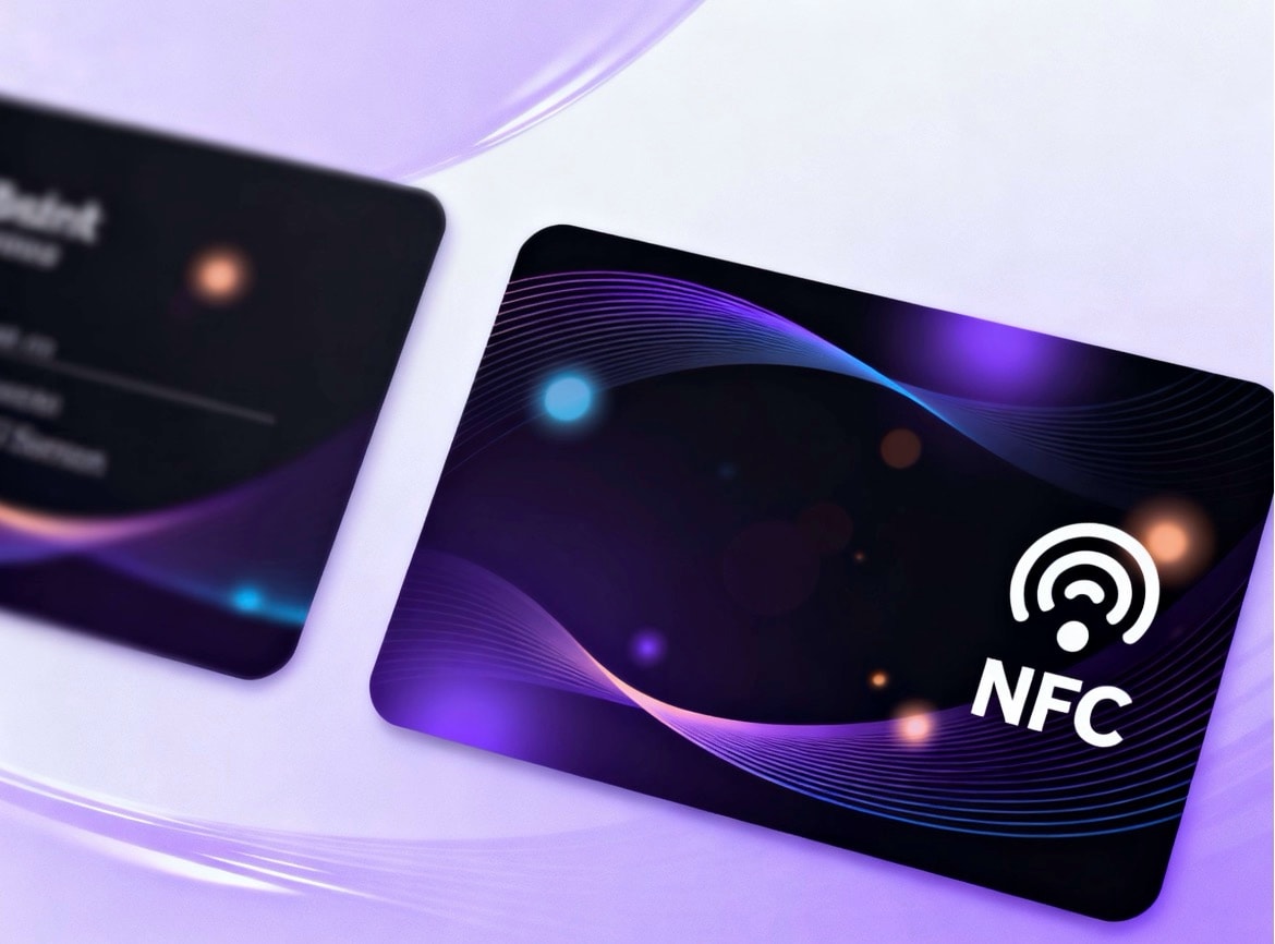 Multiple card formats can function as digital business cards.