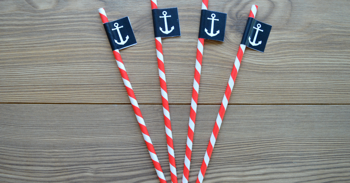 A baby shower theme that includes pirates can cross over into nautical theme baby shower accessories as well!