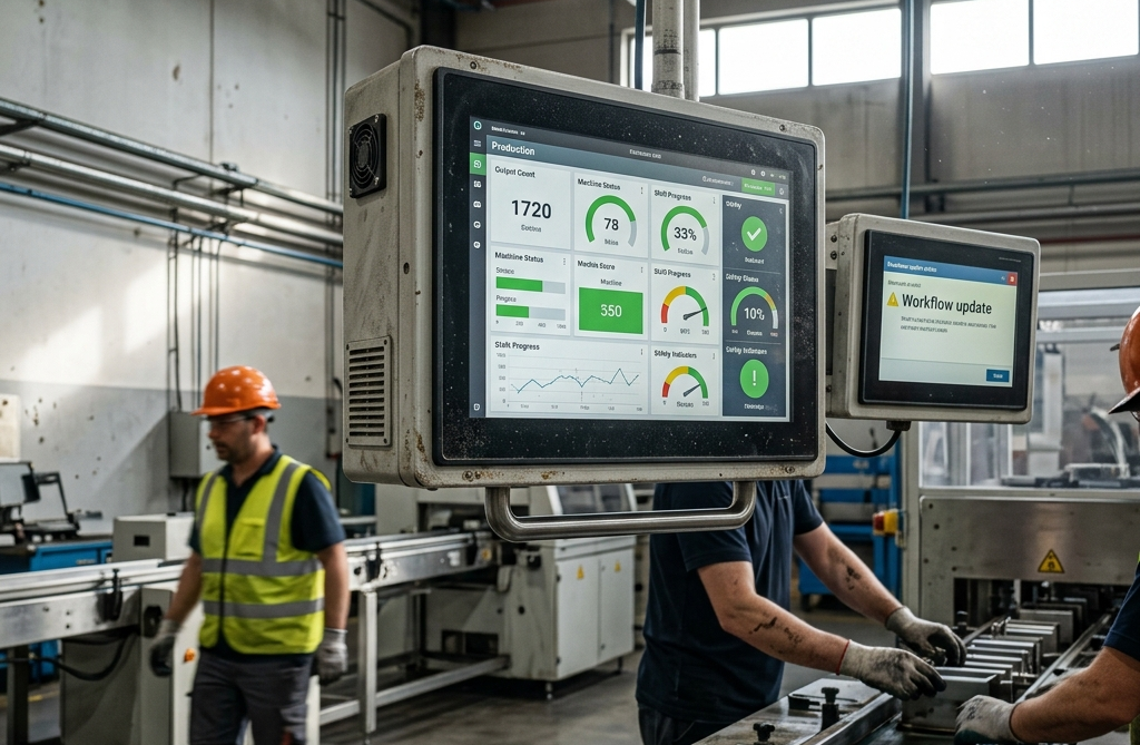 How to Improve Efficiency with Digital Production Displays? 2 digital production display