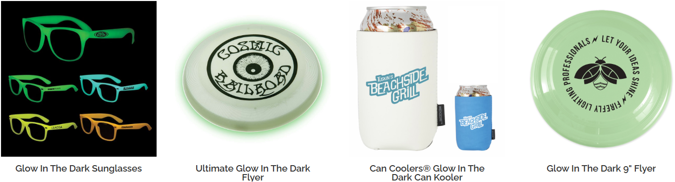 glow in the dark promotional items
