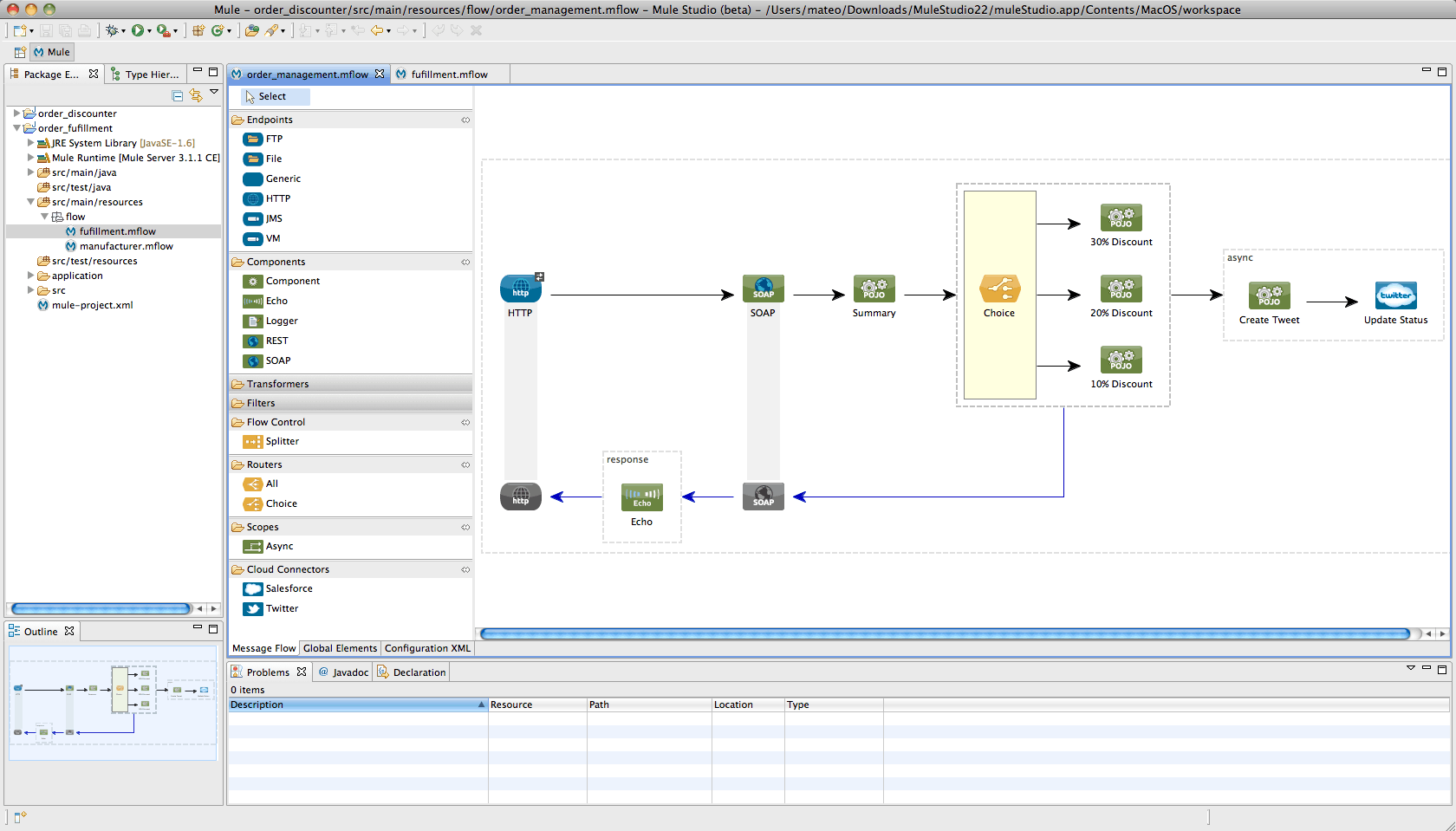 A screenshot of Mulesoft, one of the best iPaaS solutions on the market.