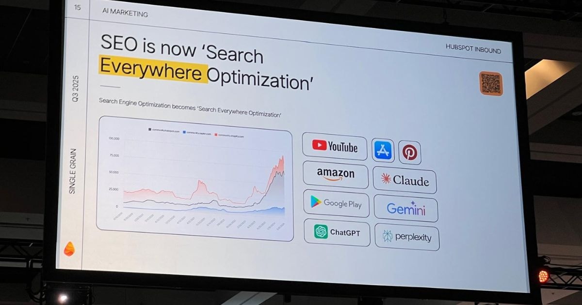 SEO is now everywhere