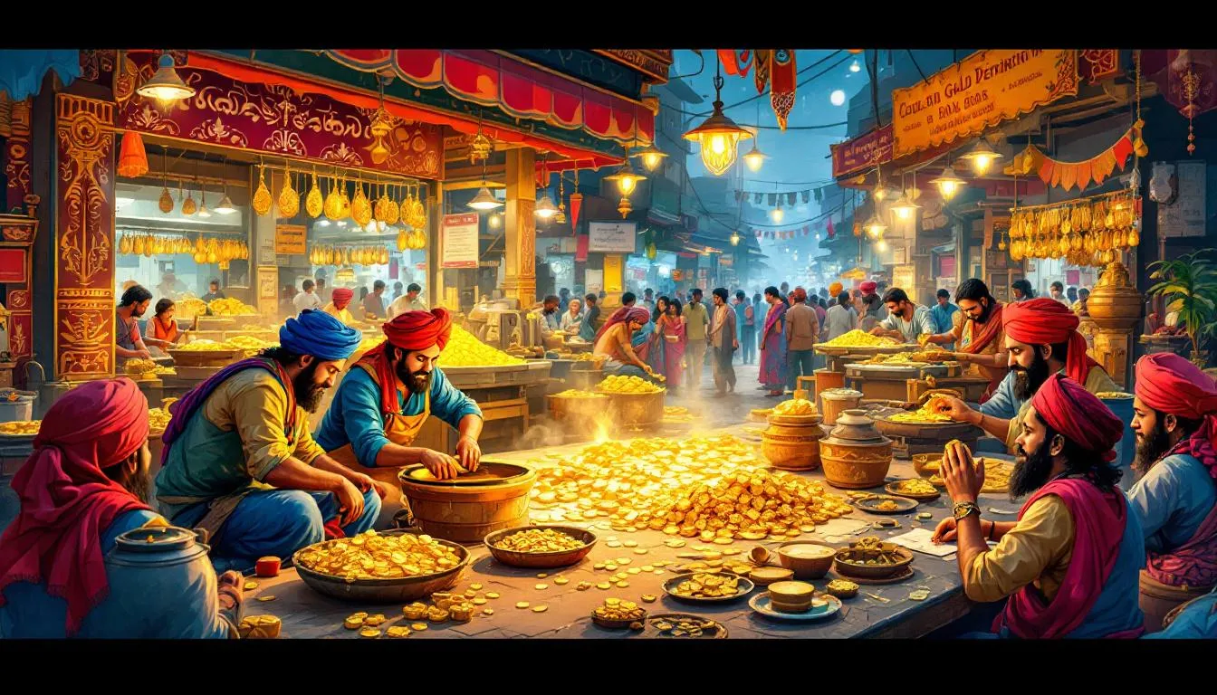 Future trends in gold refining, showcasing technological advancements in the industry.