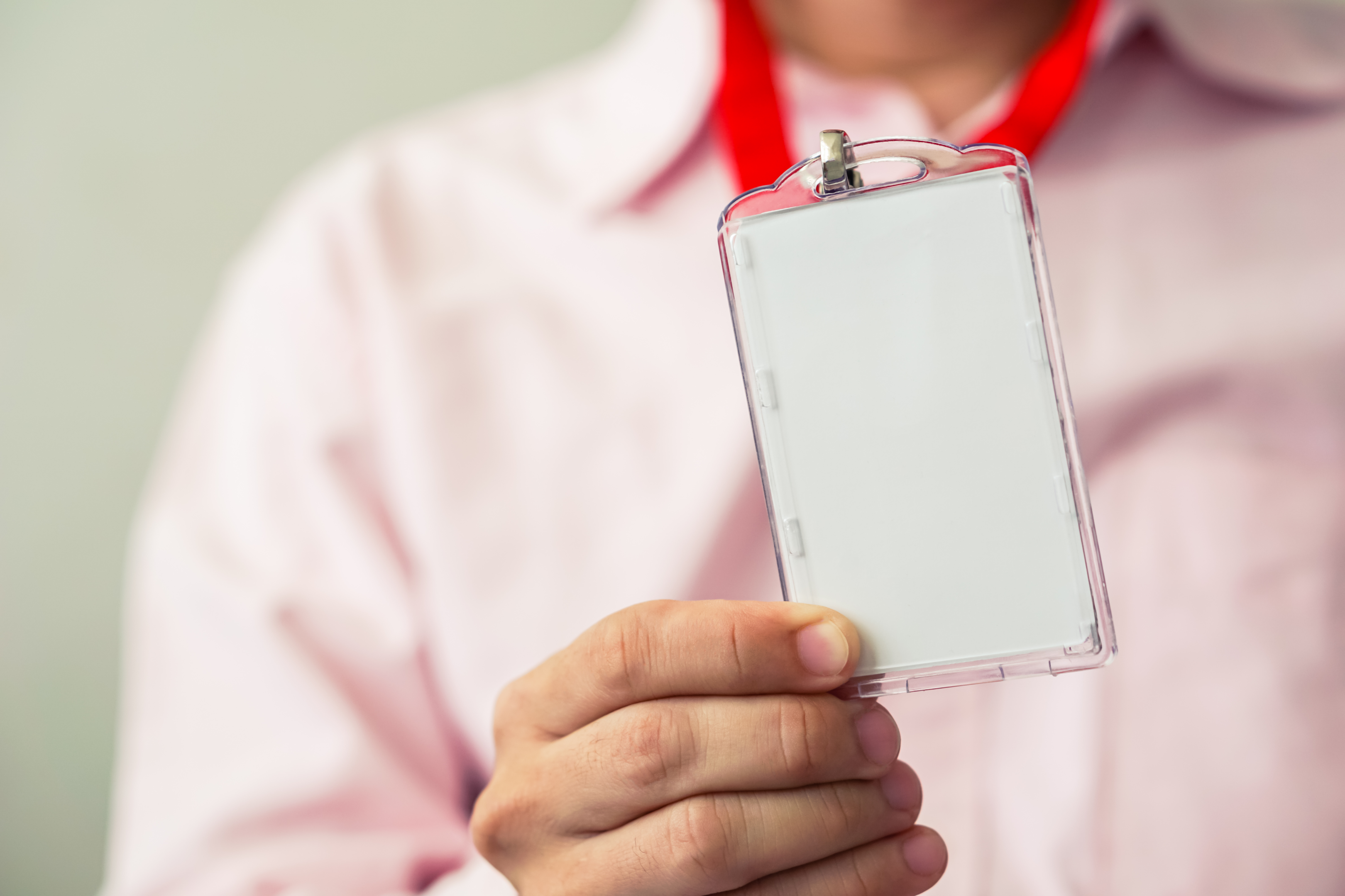 Blank Lanyard (Shutterstock)