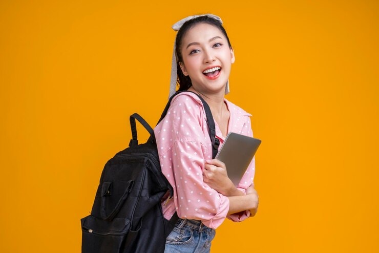 Student posing for a photo