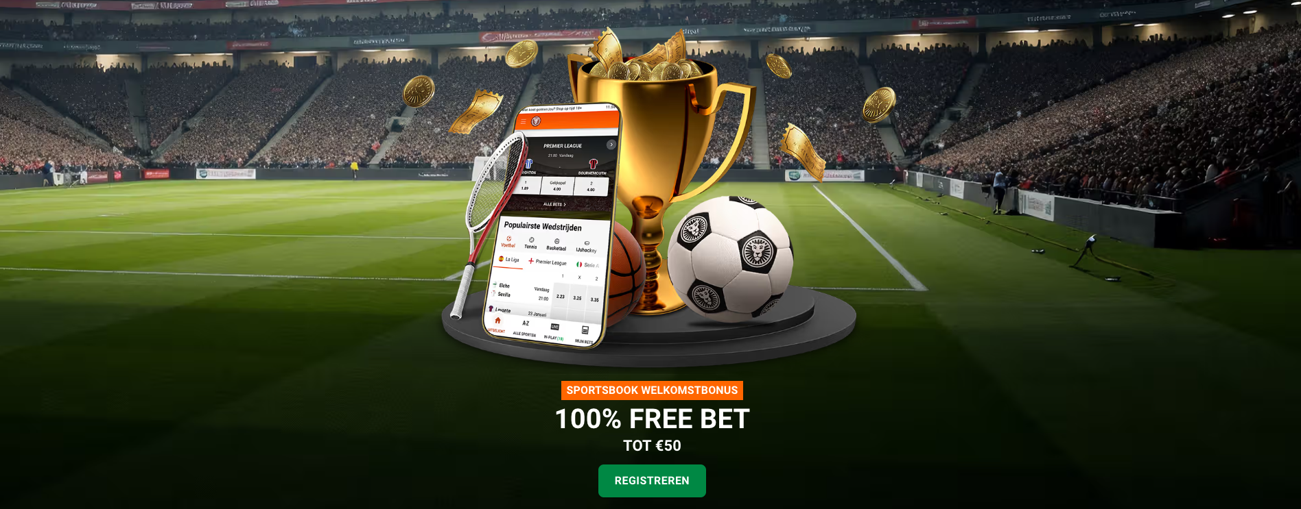 LeoVegas sport casino bonus
