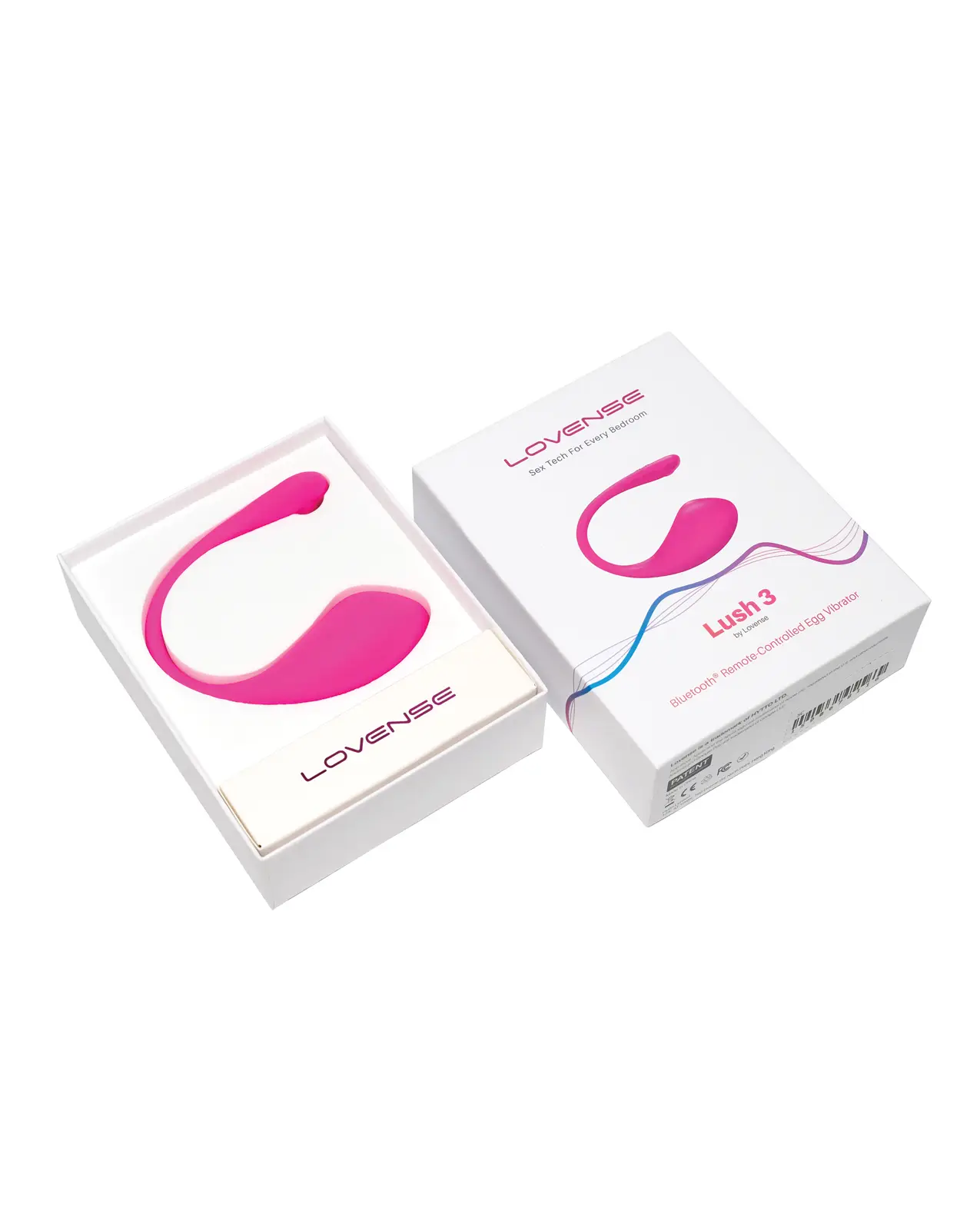 Lovense Lush 3.0 Sound Activated Vibrator – Pink