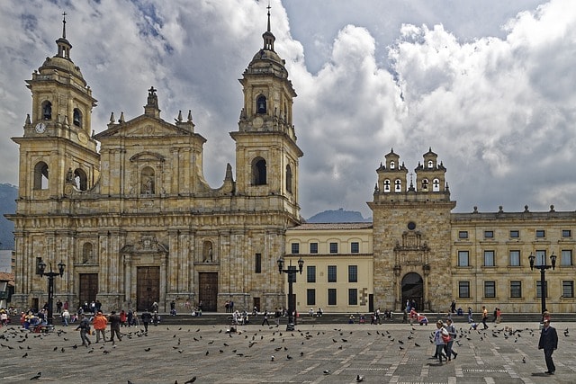 colombia, bogotá, cathedral, catedral primada de colombia, plaza de bolívar, church, religion, christianity, architecture, city, colonial time, historical, colombia, colombia, colombia, colombia, colombia, bogotá, bogotá