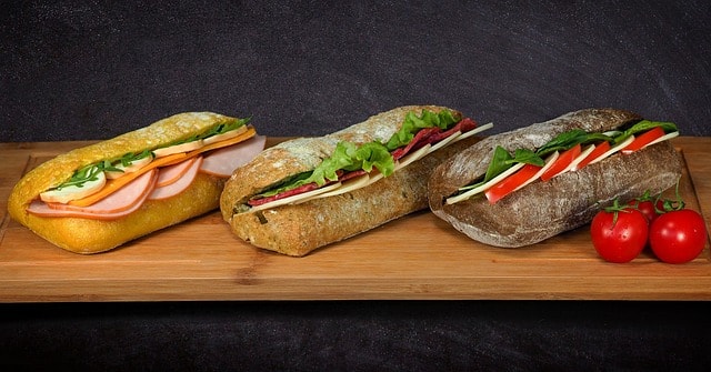 sandwich, tomato, fresh sandwich