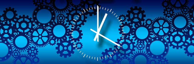 gears, clock, process