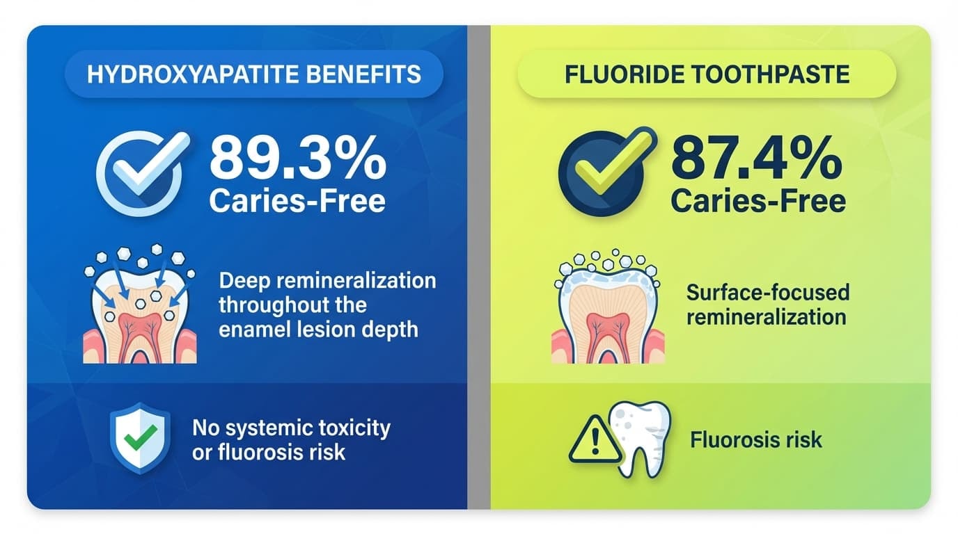 How Hydroxyapatite Tooth Powder Compares to Fluoride and Conventional Toothpaste