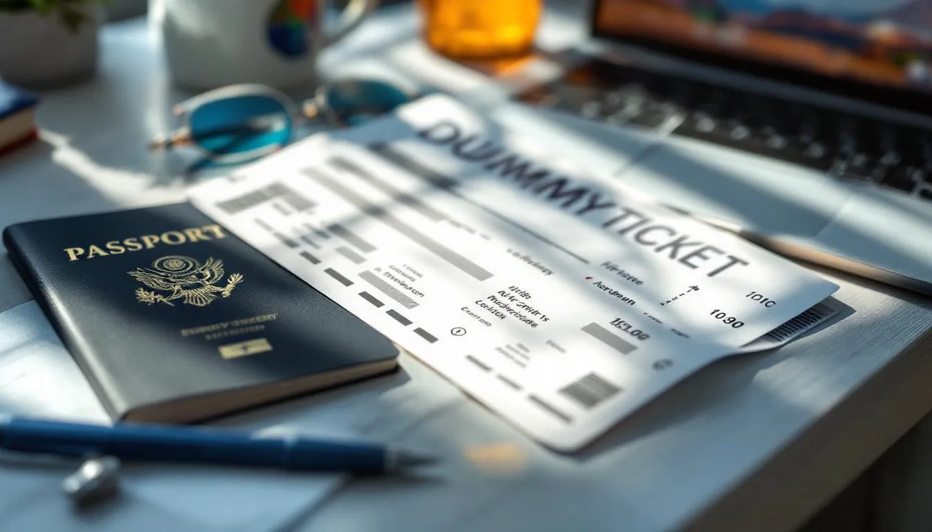 Dummy Ticket for Visa