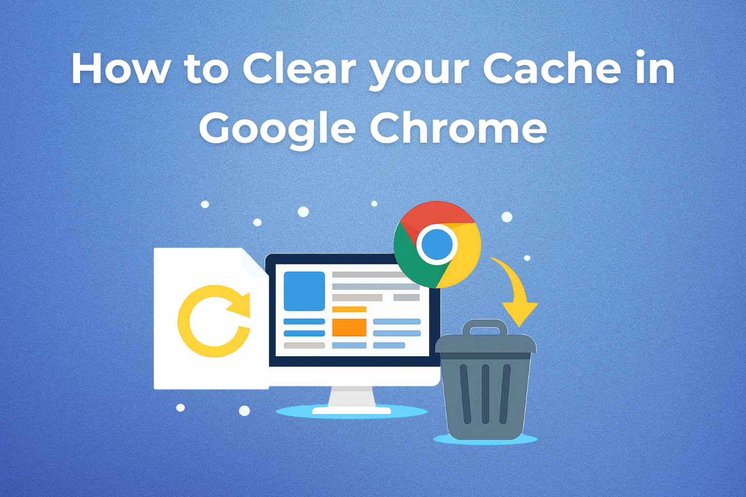 How to Clear your Cache in Google Chrome