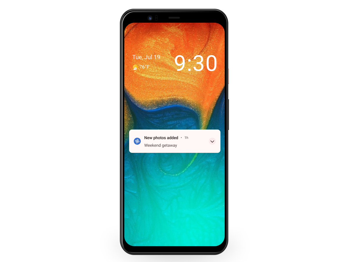 glimpse notification android app