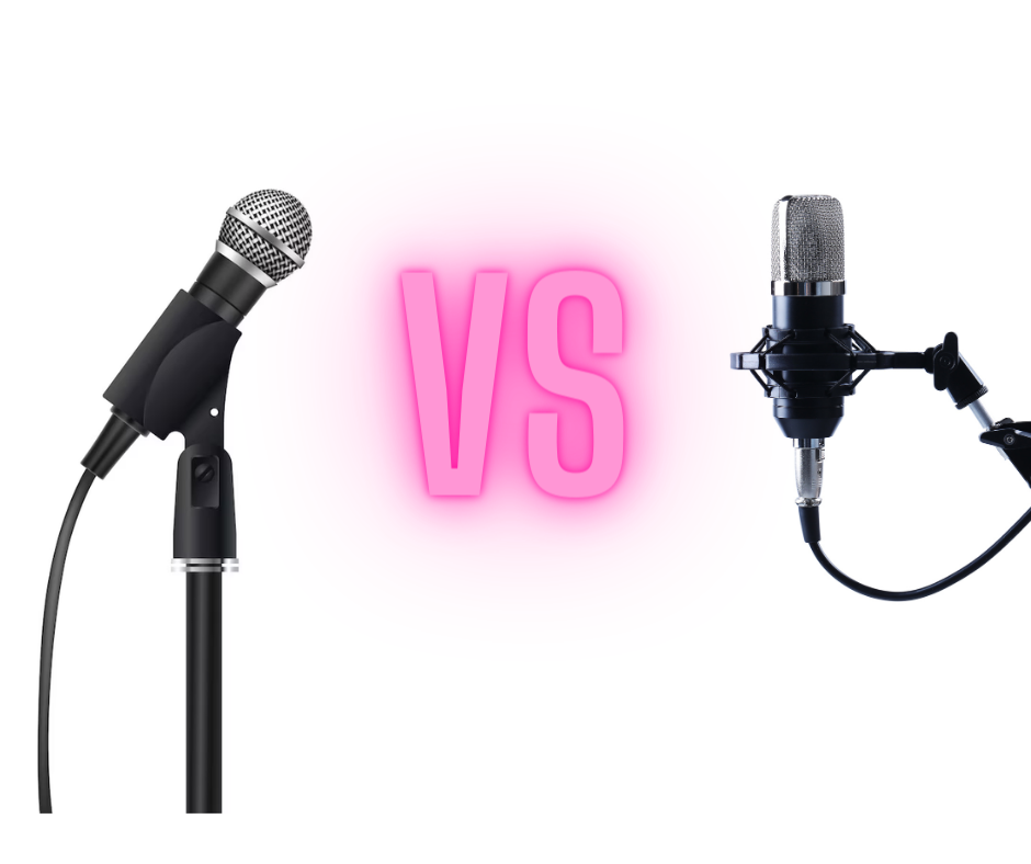 Condenser Microphone vs Dynamic Pros, Cons, and Use Cases TYX Studios