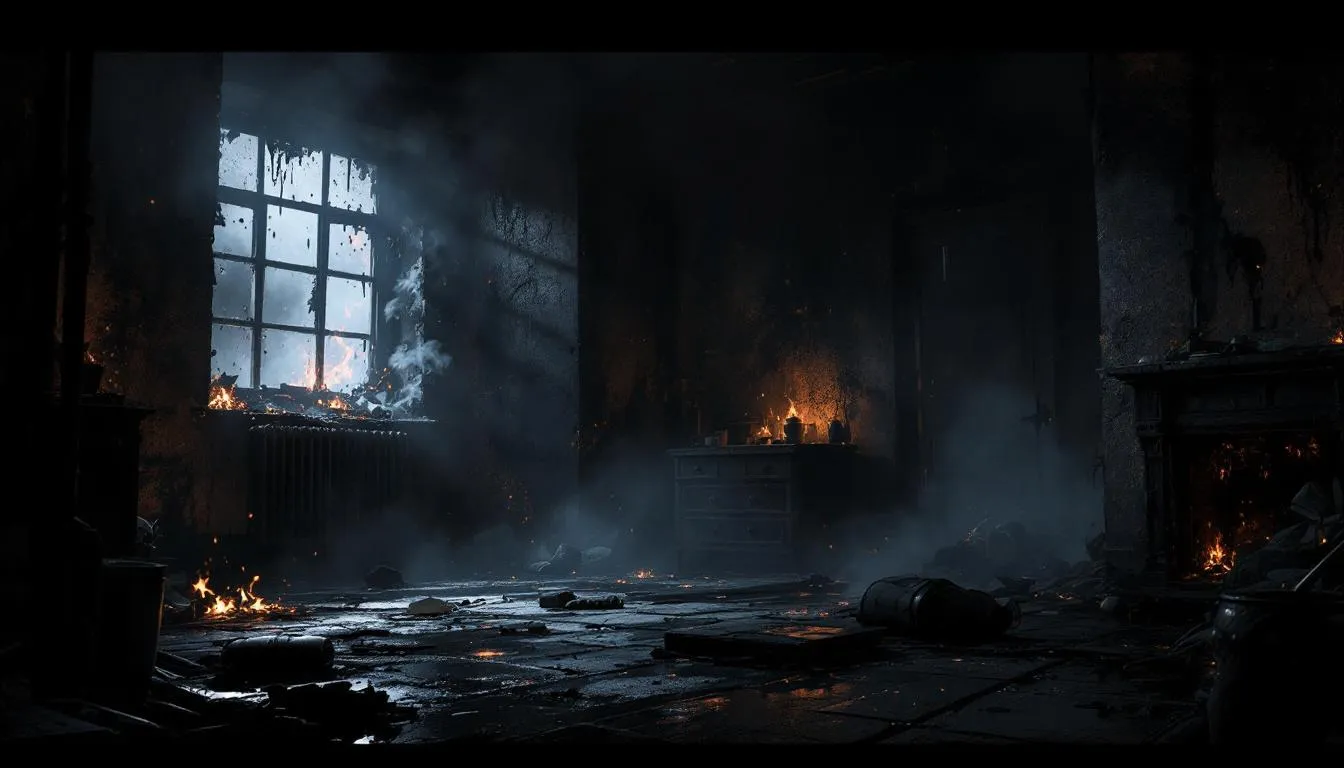 Different Types Of Smoke Damage Illustrated, Showcasing Dry, Wet, And Protein Smoke Damage.