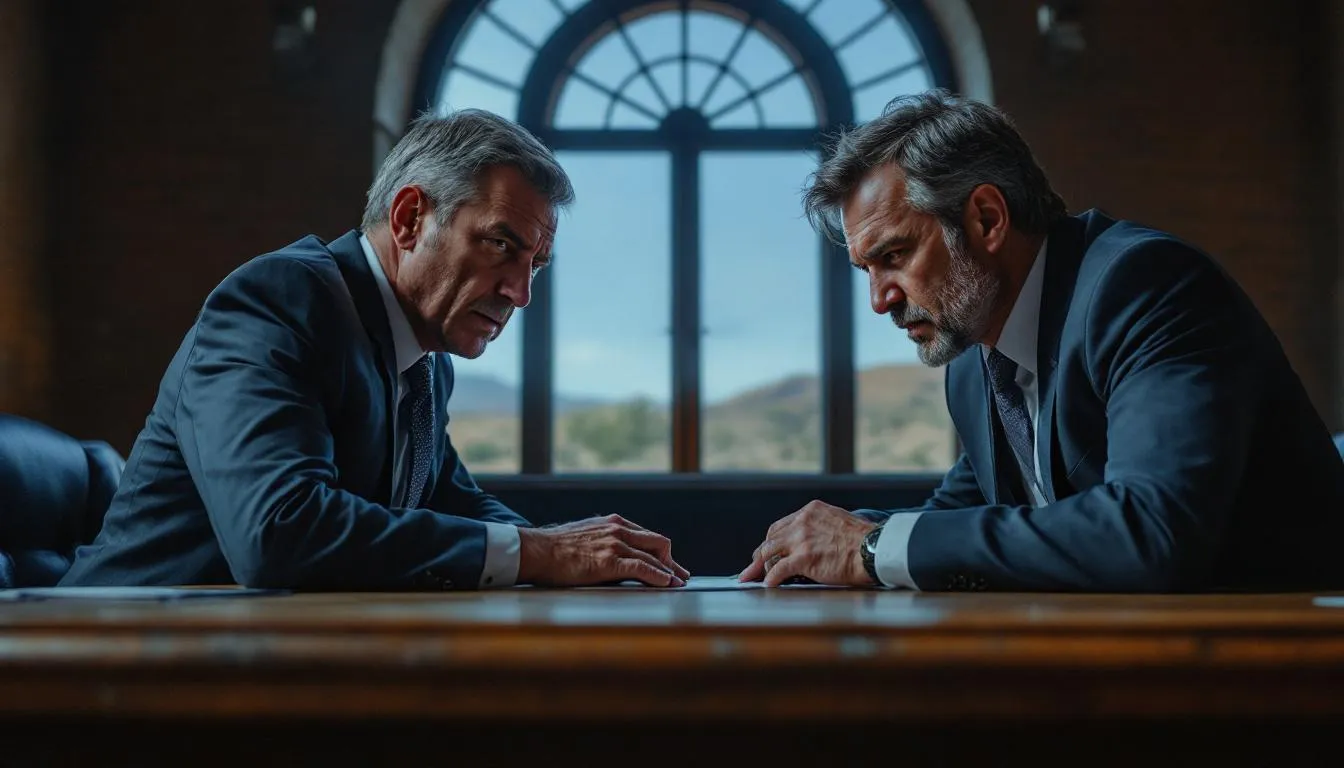 A Santa Fe medical malpractice attorney consulting with a client.