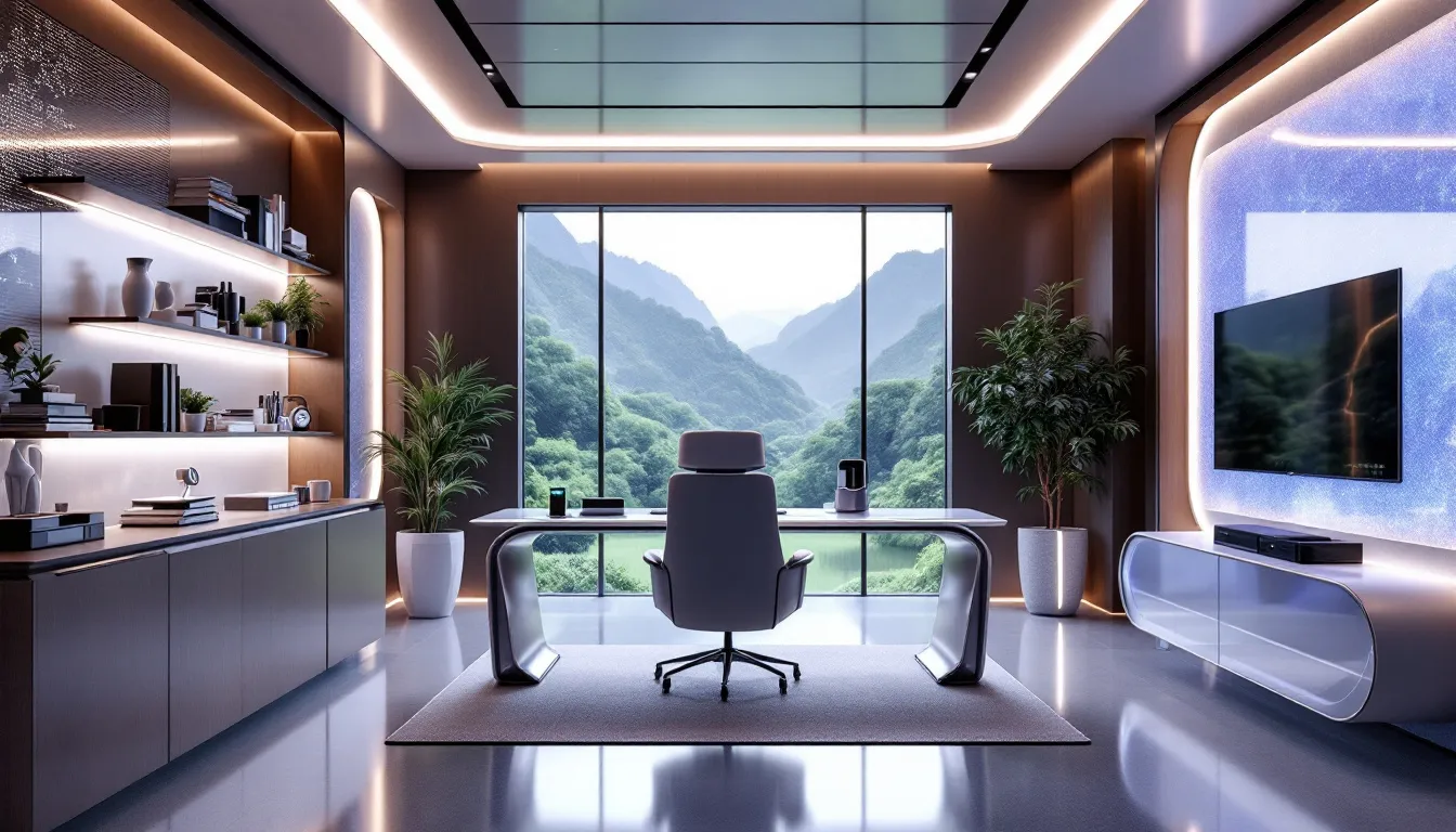 Work-Life-Balance im Homeoffice mit flexiblen Arbeitsplätzen.