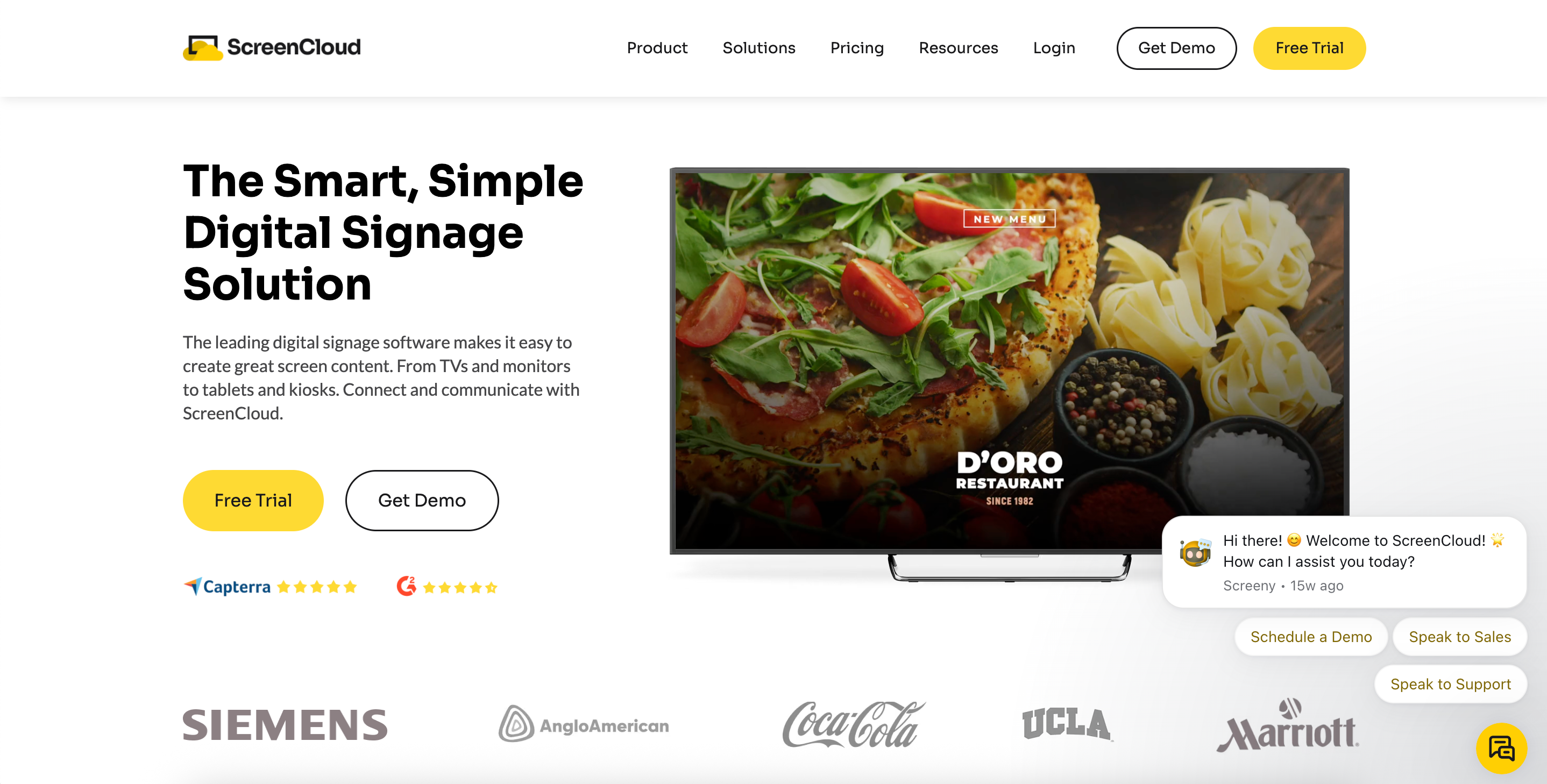 9 Best Digital Signage Companies 8 screencloud