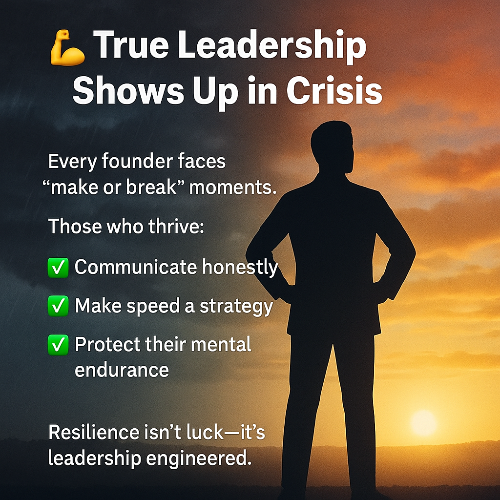 True Leadership Shows Up in Crisis