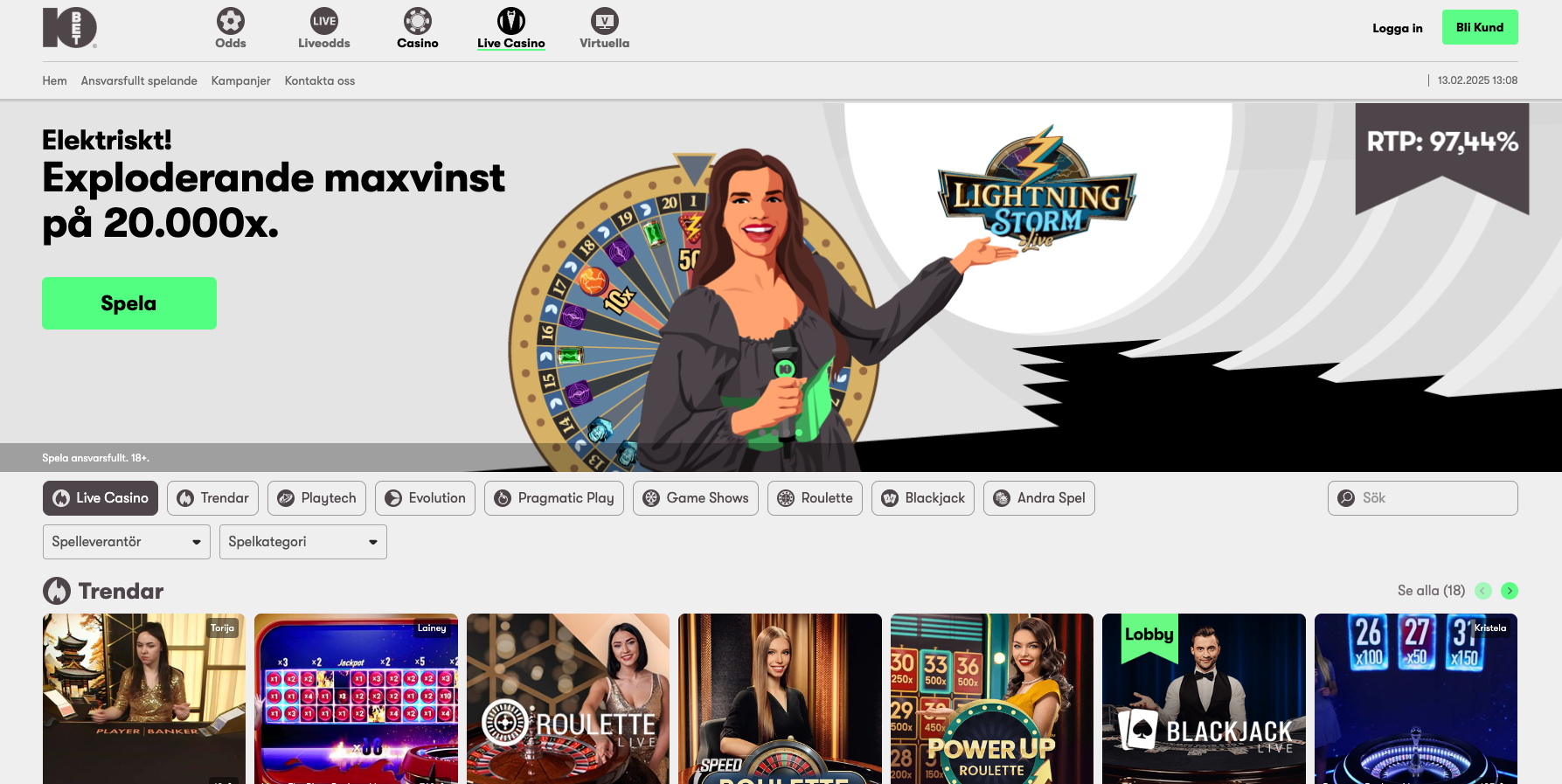 10bet casino - live casino