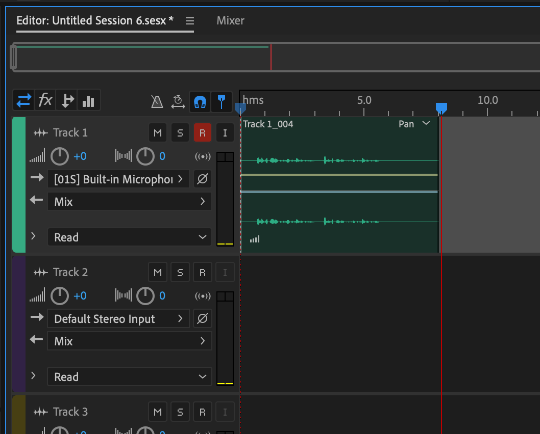 Adobe Audition Multitrack Recording Tutorial