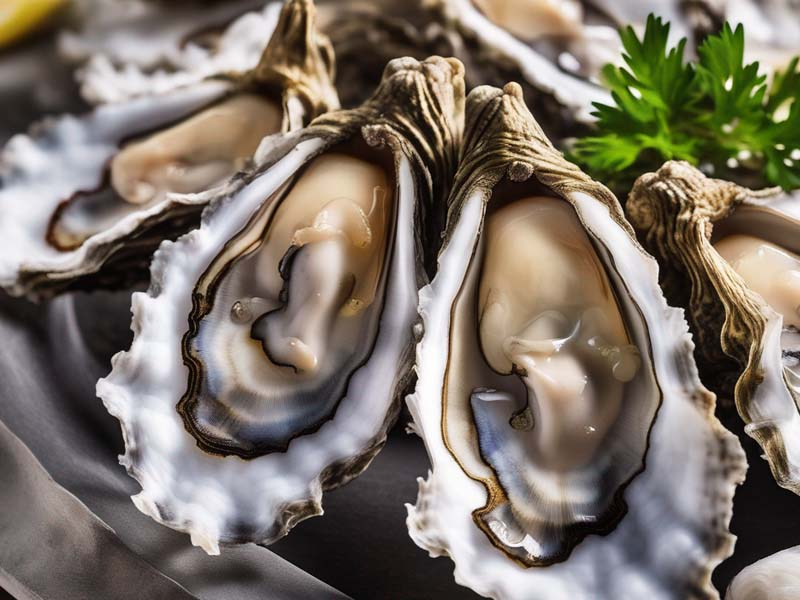 Image featuring White Stone Oysters, a source for premium shucked oysters.