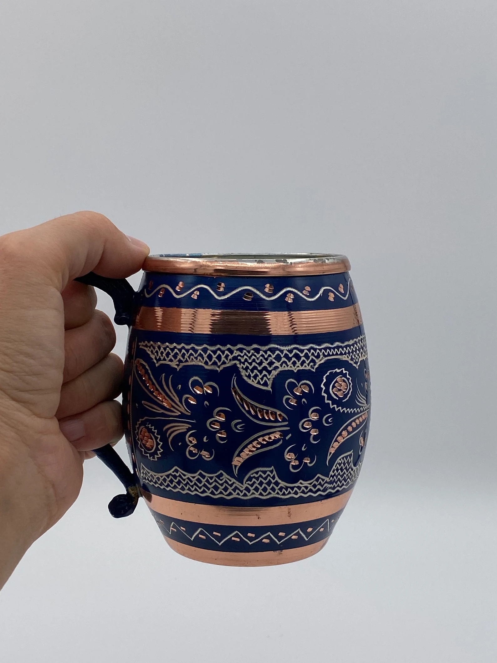Etched moscow mule mug, artisan moscow mule mugs