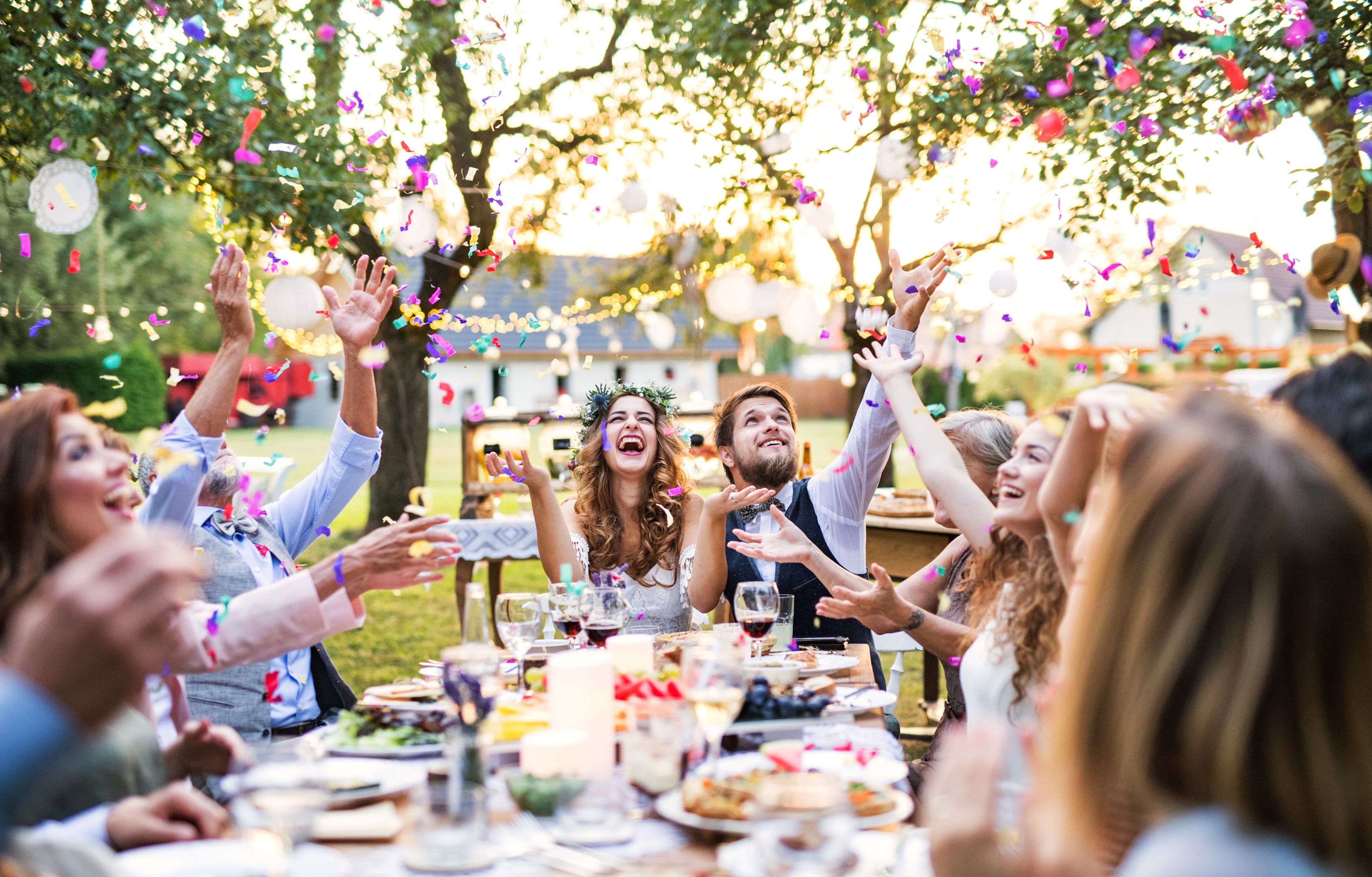 Wedding Reception (shutterstock)