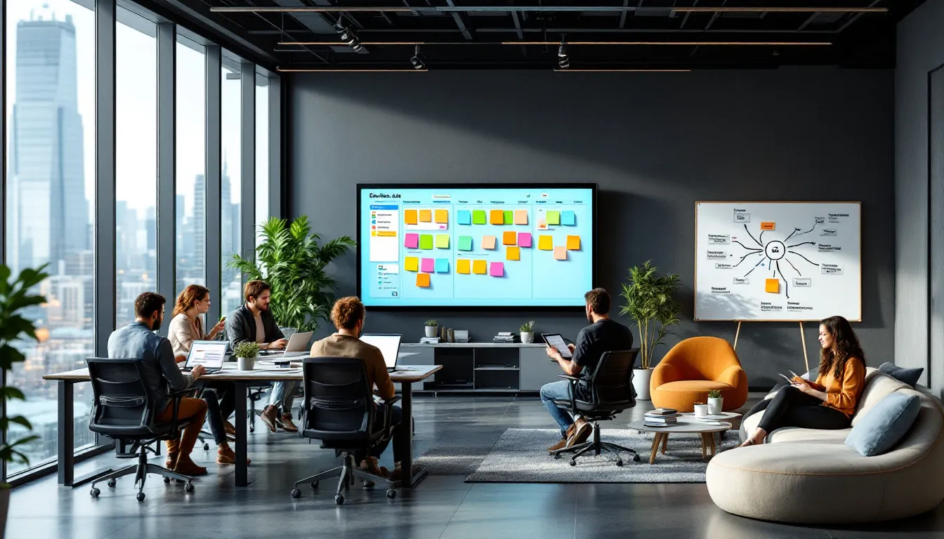 In der Abbildung wird die Effizienz moderner Arbeitszeitmodelle dargestellt, die flexible Arbeitszeiten und Arbeitszeitlösungen für Unternehmen und Arbeitnehmer fördern. Sie zeigt verschiedene Modelle wie Gleitzeit und Schichtarbeit, die zur Verbesserung der Work-Life-Balance und der Produktivität beitragen können.