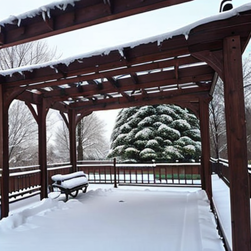 With a pergola, you have the ability to entertain all year round!