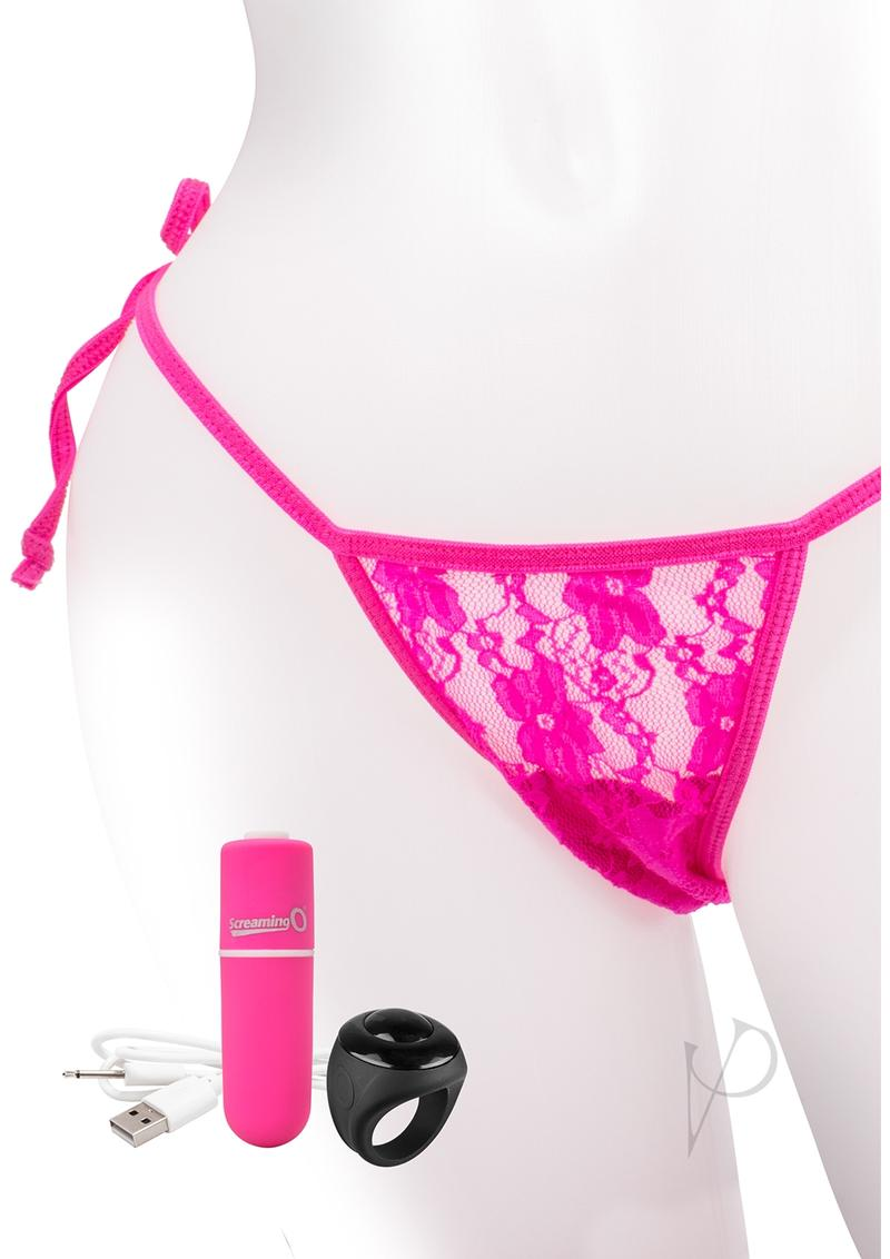 Screaming O My Secret Charged Remote Control Panty – Pink