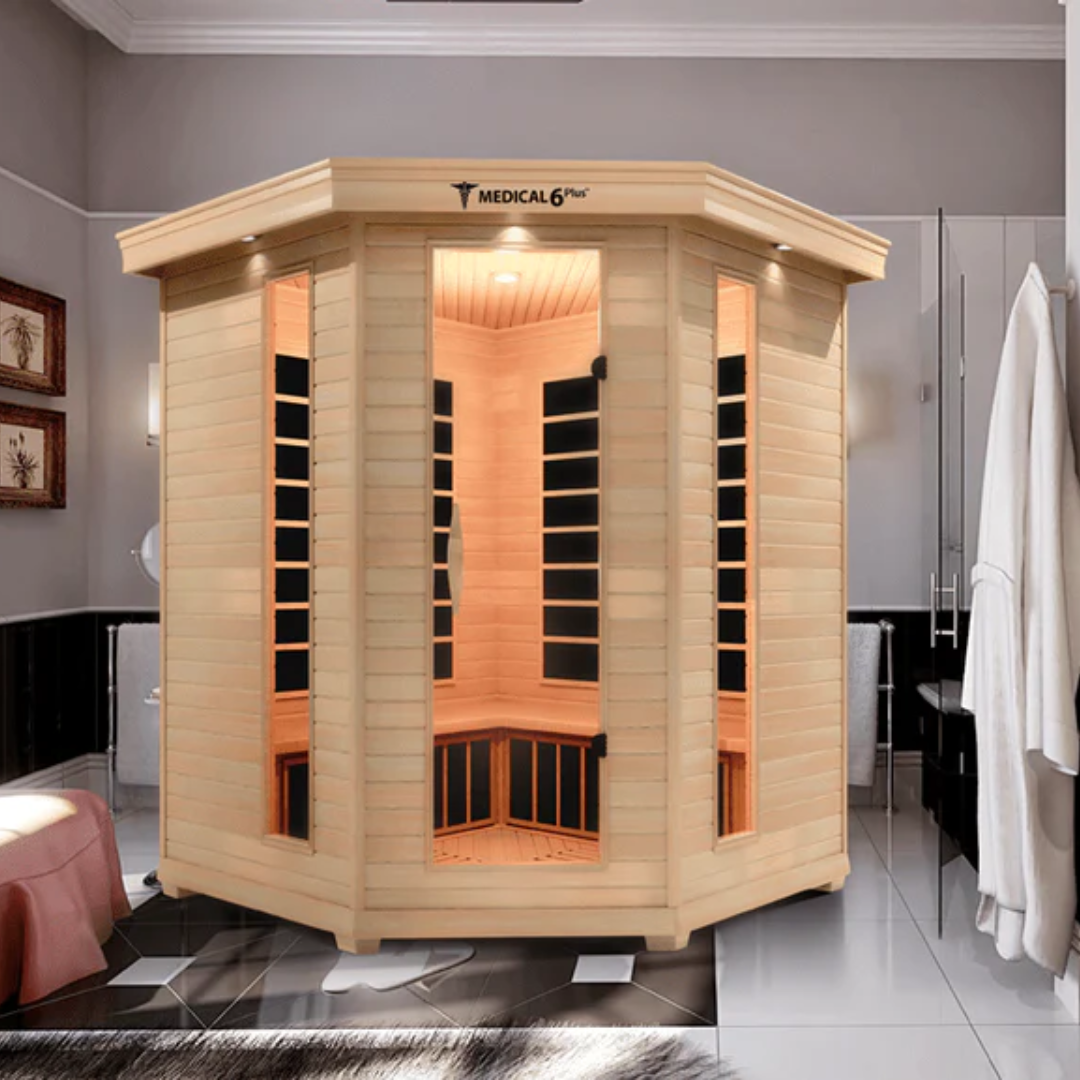 Medical 6 Plus Sauna with free shipping from Airpuria.