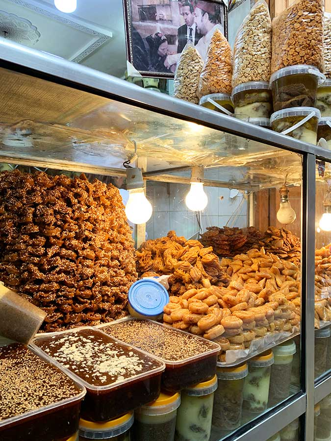 Moroccan sweets are a delectable fusion of honey, nuts, and fragrant spices, showcasing the country's rich culinary heritage.