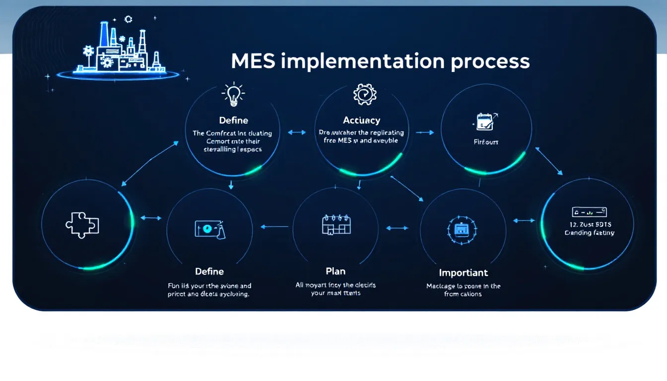 Building a competent project team for MES implementation.