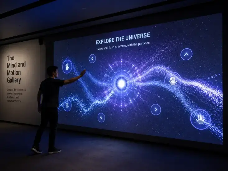 What is an Interactive Wall? The Future of Customer Engagement 3 motion-based interactive walls