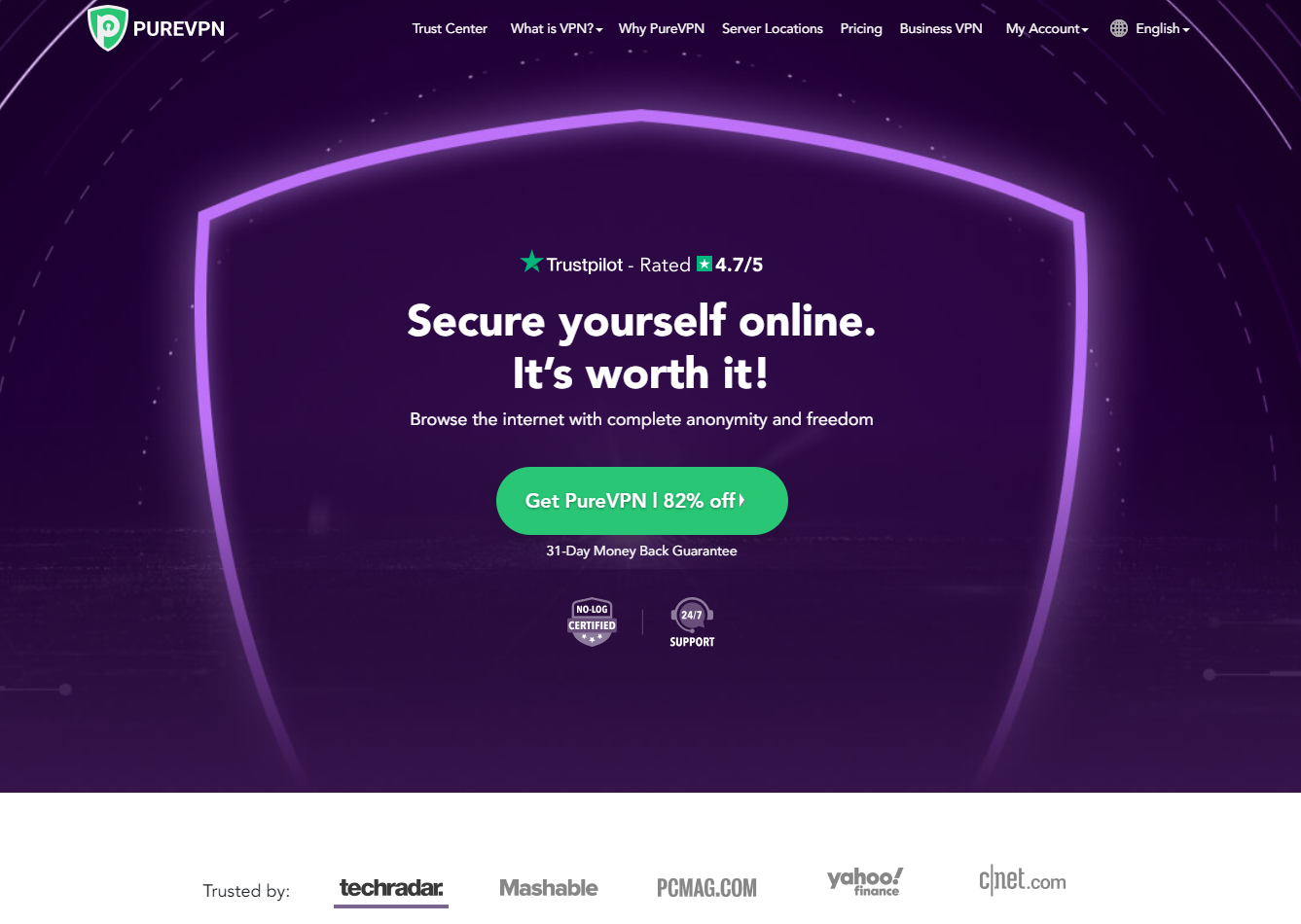 PureVPN - a cheap and yet effective ExpressVPN alternative