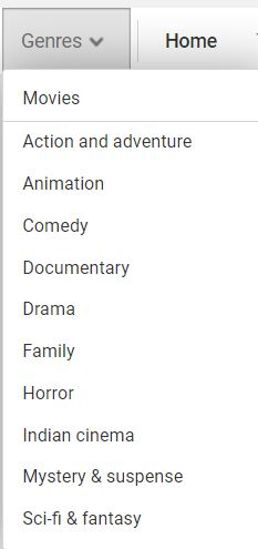 google play apps movies genres