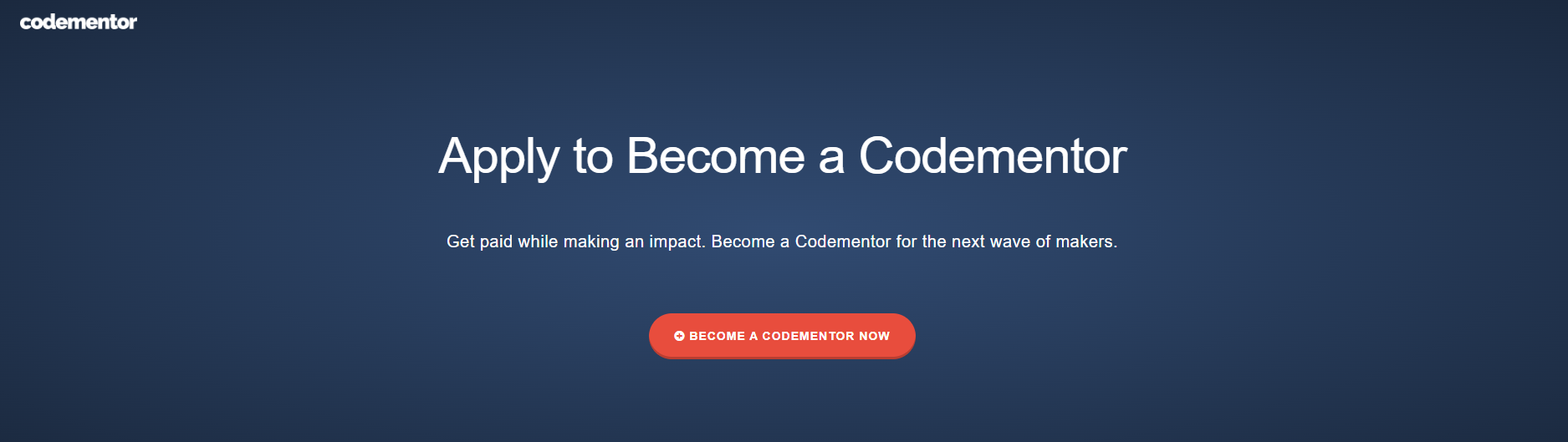 Start a side hustle by serving as a mentor on CodeMentor