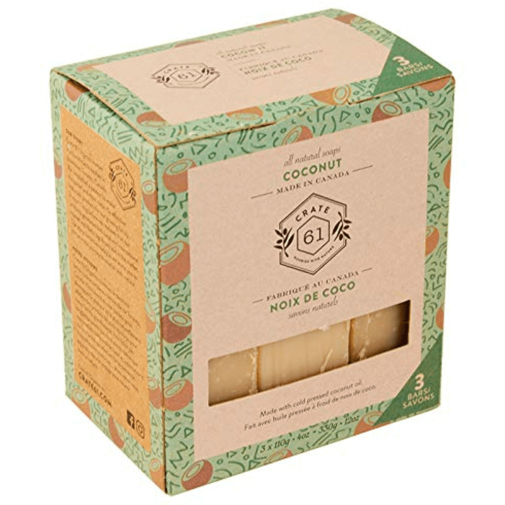 Crate 61 Vegan Natural Coconut Bar Soap