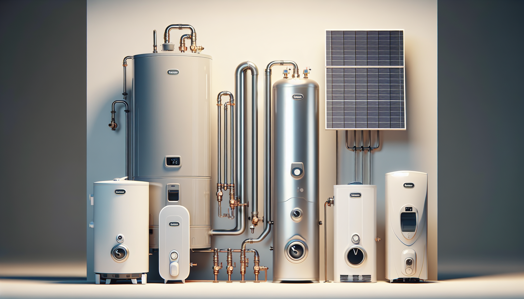 Different types of hot water systems