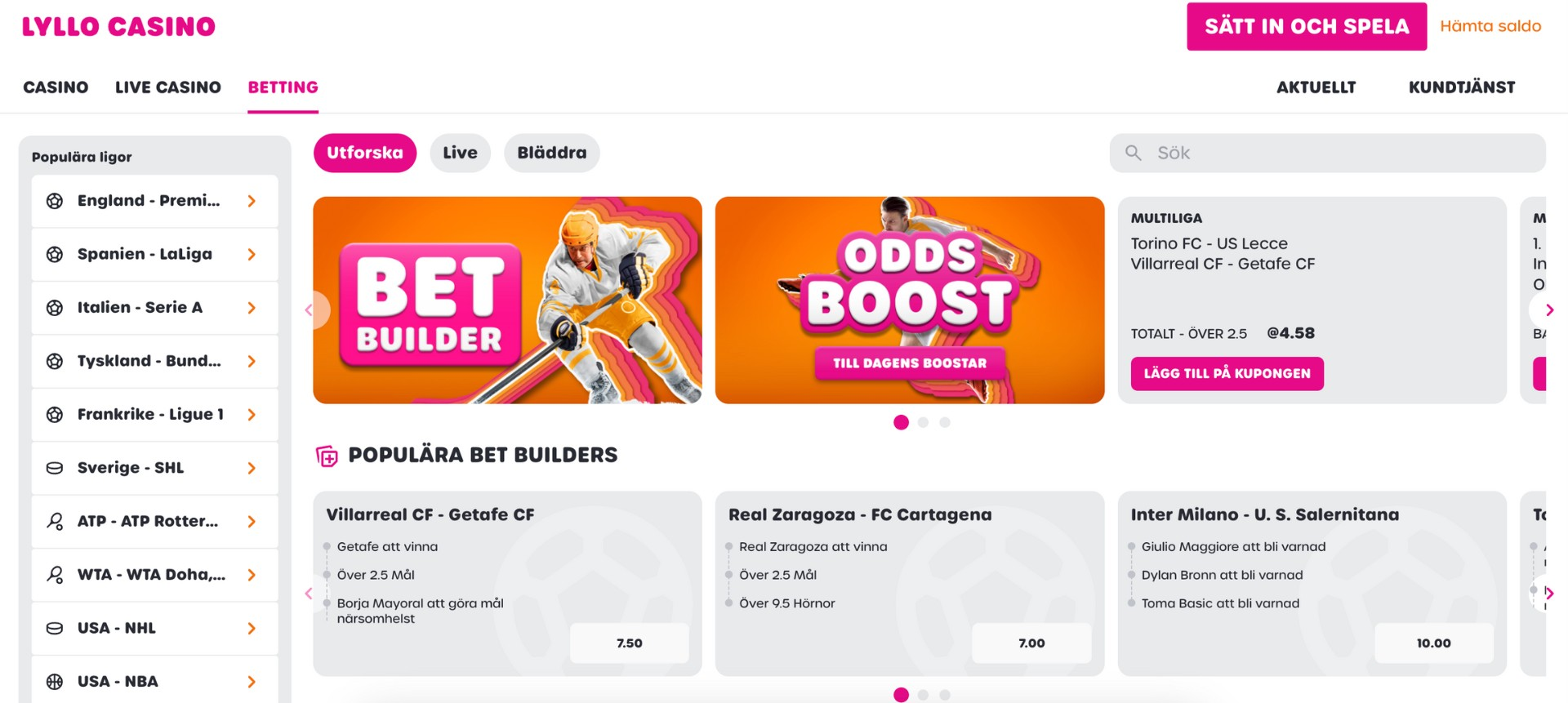 Lyllo Casino Odds