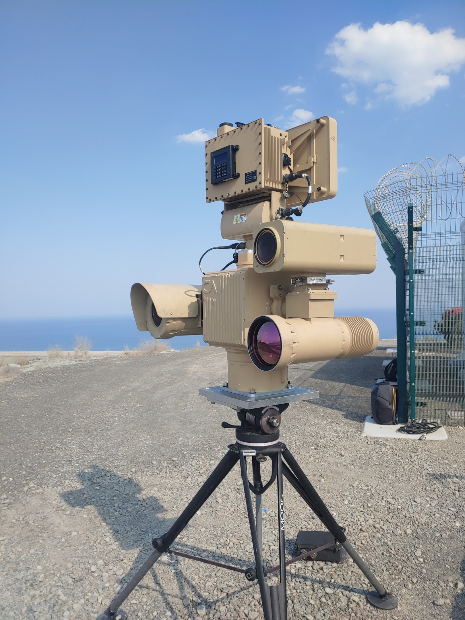 Military Grade Z 600 MWIR HD Zoom Camera, V 800 Visible FHD Camera and S 500 SWIR Camera