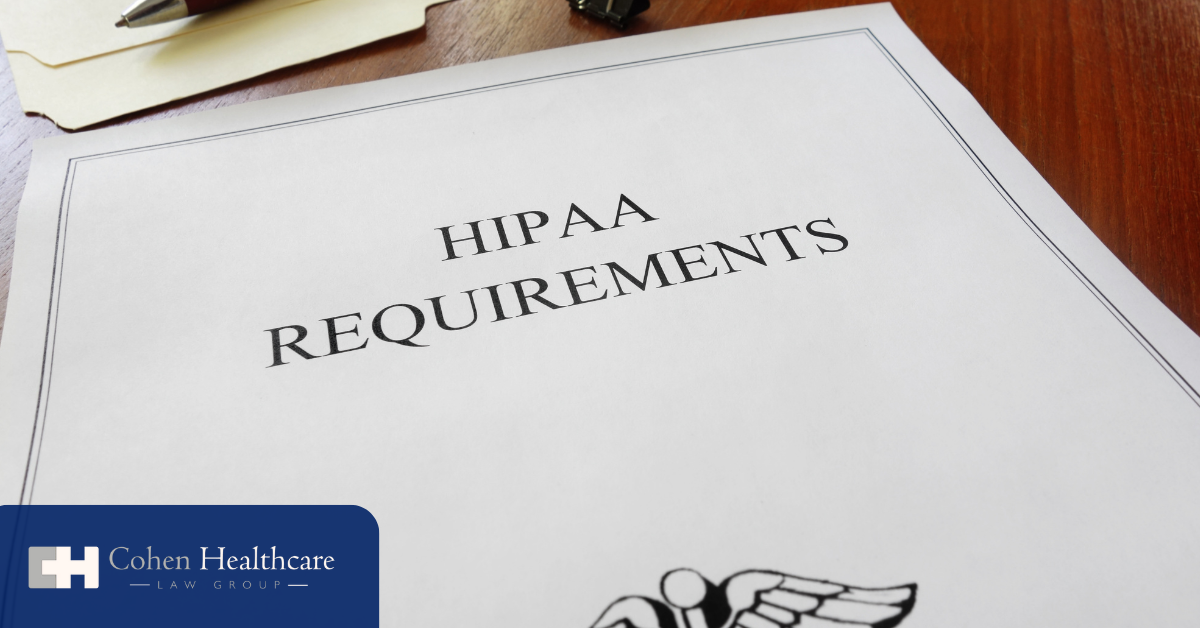 HIPAA Requirements