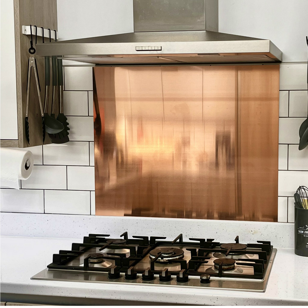 copper in a kitchen setting